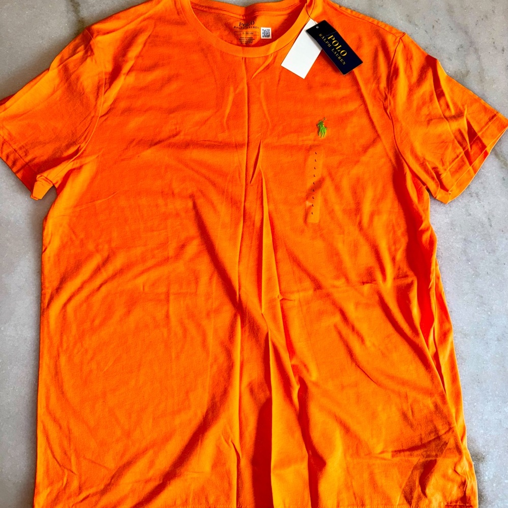 Polo by Ralph Lauren Vibrant Orange Tee